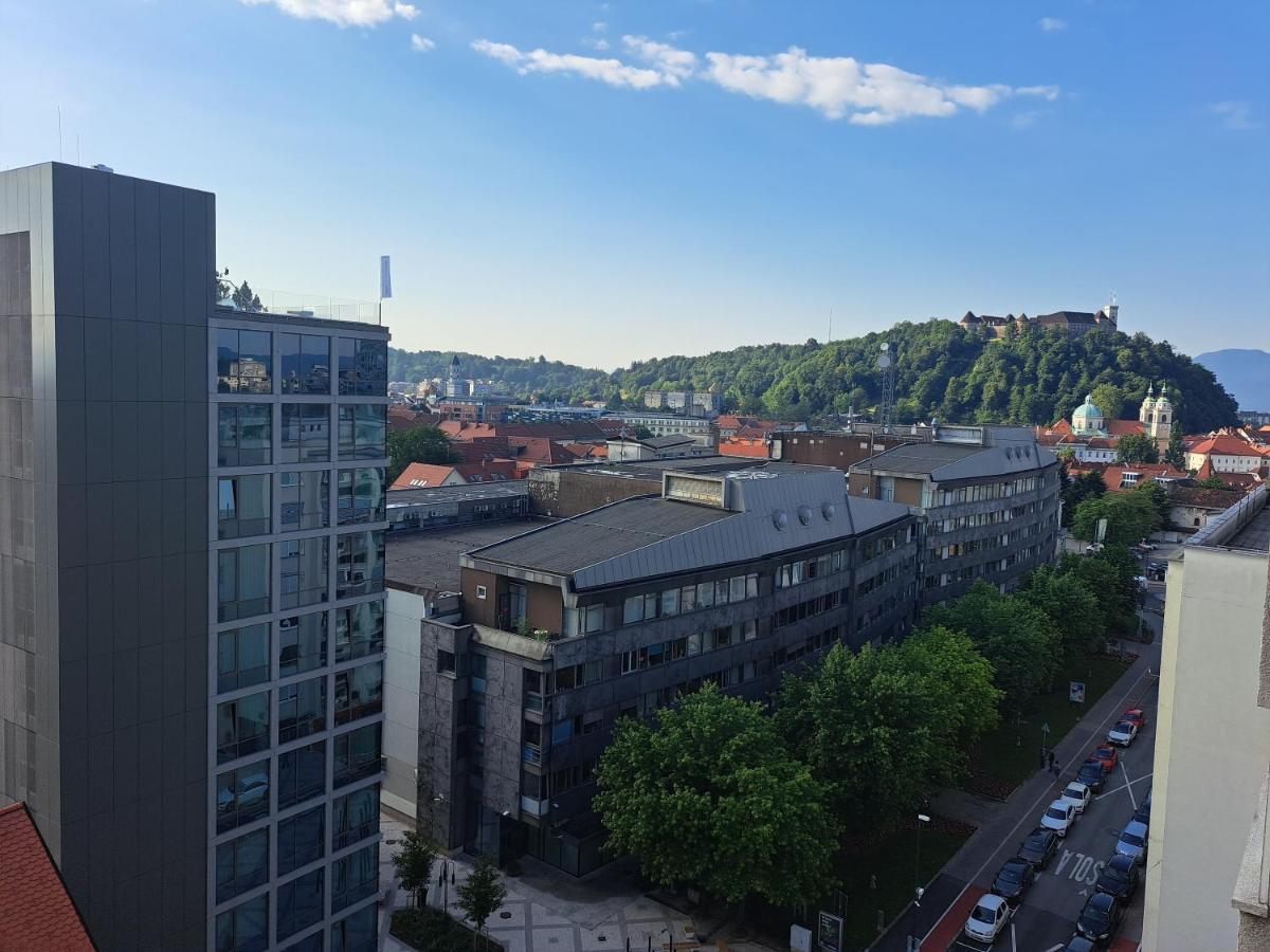 شقة Ljubljana Center With A Castle View, Parking المظهر الخارجي الصورة